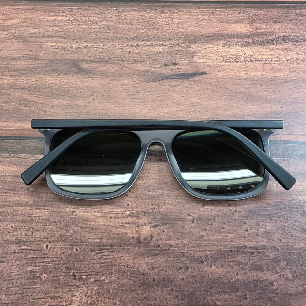 Warby Parker Fletcher M 103 Matte Black‎ Square Suglasses 55-15-145  FRAMES ONLY